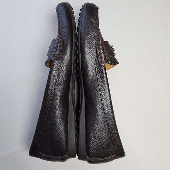 🌸Coach |‎ Fredrica Leather Mocassins, size 7.5 - Picture 5 of 10